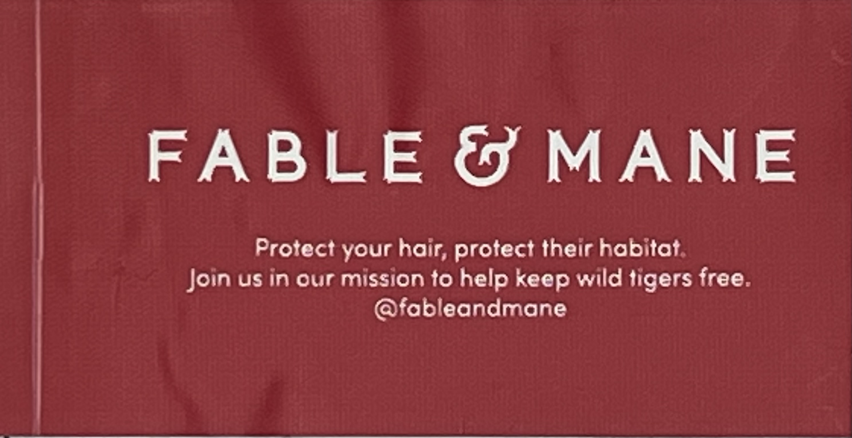 Vibrant full-color printed clothing label